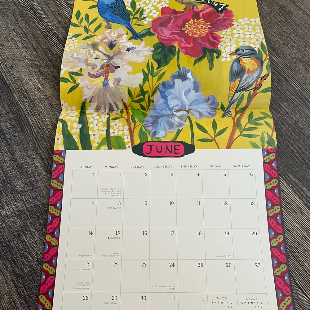 2026 World of Nathalie Lété Wall Calendar 2026! IN STOCK! Ready to ship! - Picture 11 of 16